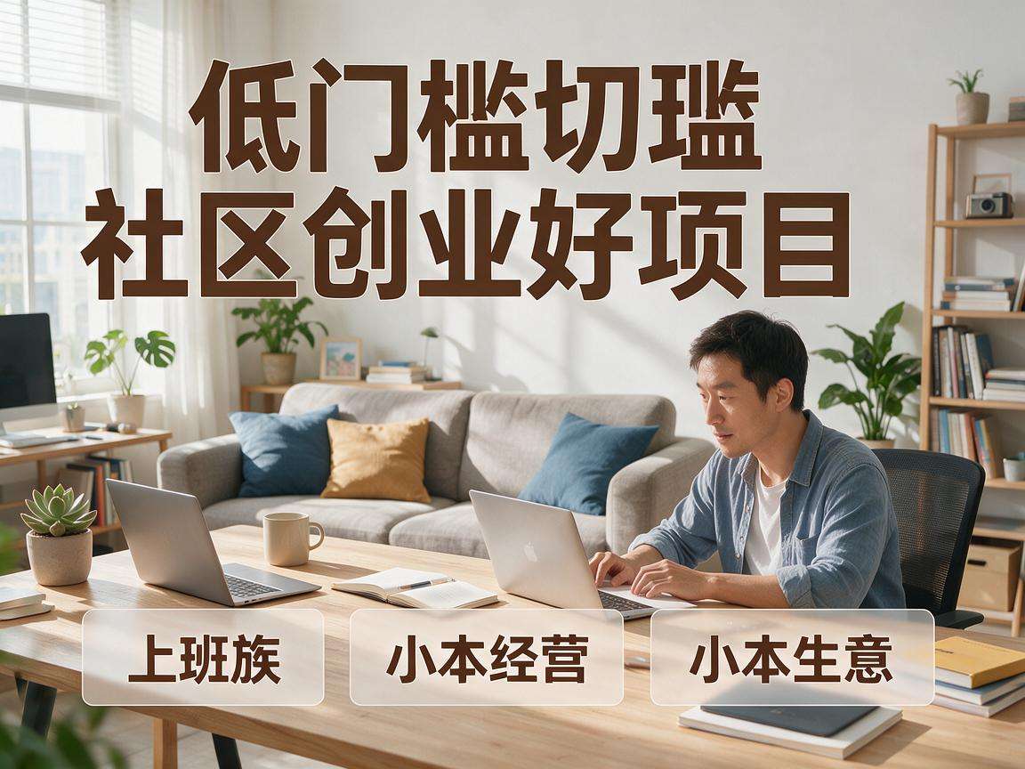普通人低门槛切入社区创业好项目都有哪些可选项