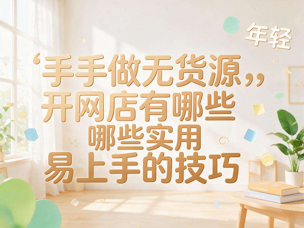 新手做无货源开网店有哪些实用易上手的技巧