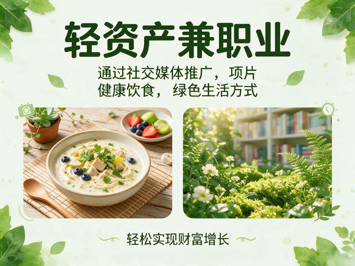 普通人能快速上手的轻资产兼职创业项目都有哪些
