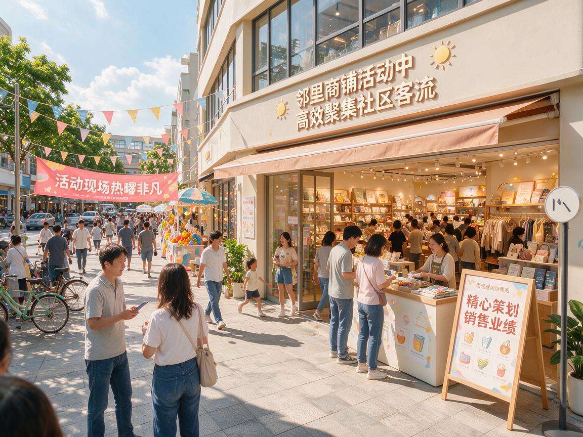 如何掌握邻里商铺活动策划技巧才能高效聚拢社区客流