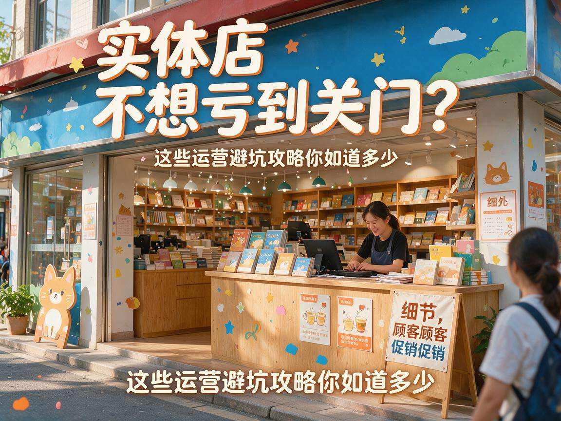 开实体店不想亏到关门?这些运营避坑攻略你知道多少