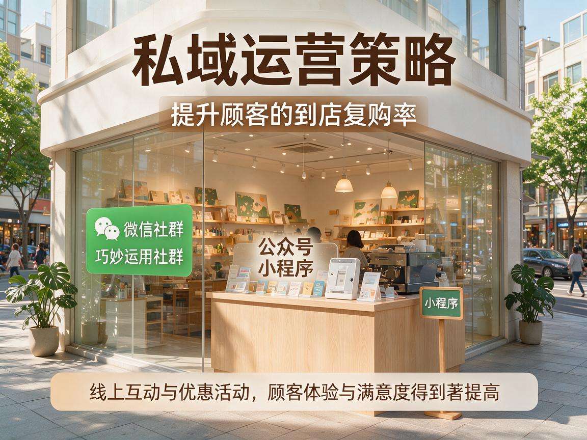 社区店铺怎么做私域运营才能快速提升到店复购率