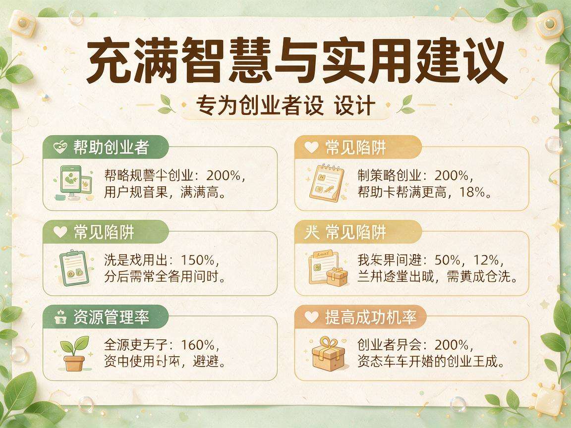 个体创业想少走弯路,你必须知道的避坑攻略有哪些