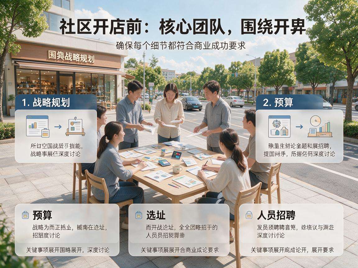 在社区创业开店需要提前理清哪些核心注意事项
