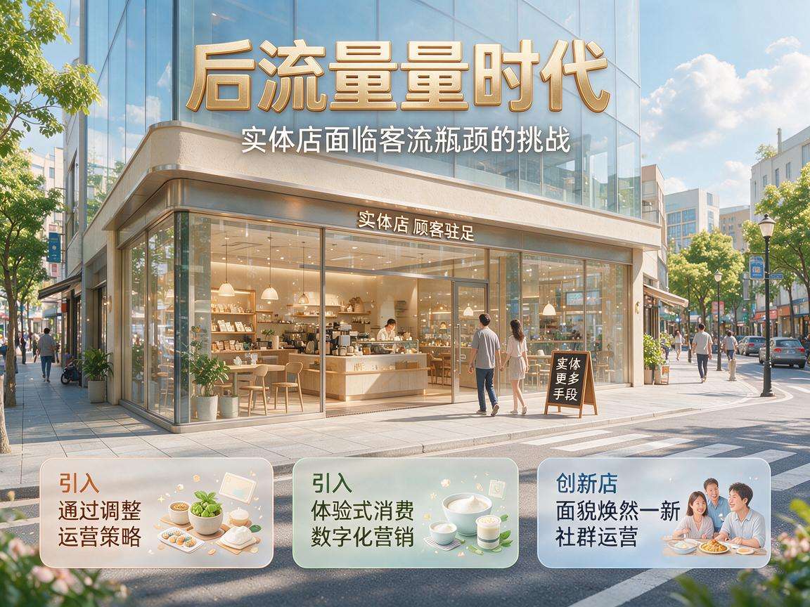 后流量时代实体店如何调整运营策略突破客流瓶颈