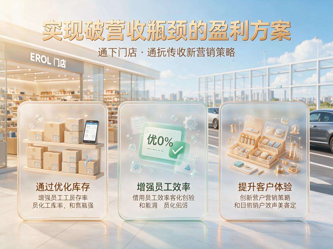 线下门店如何制定合理盈利方案才能突破营收瓶颈