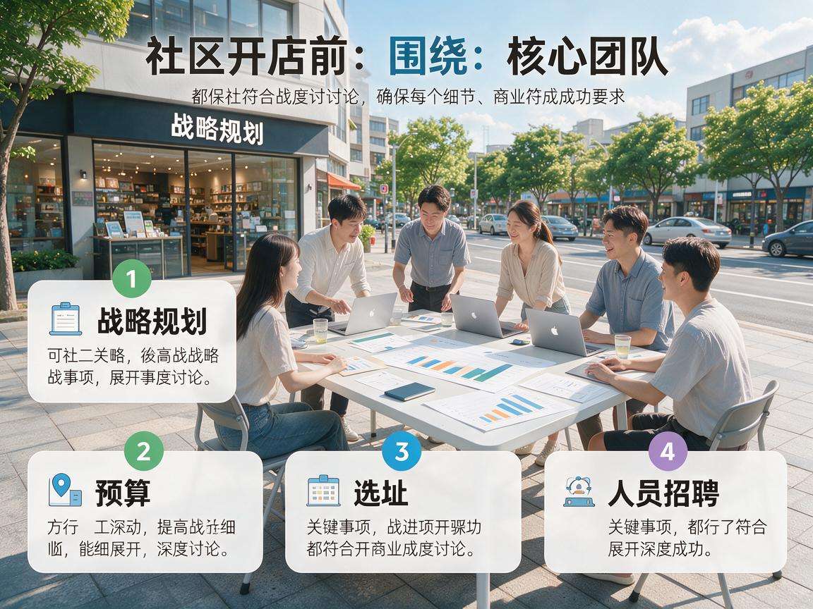 在社区创业开店需要提前理清哪些核心注意事项