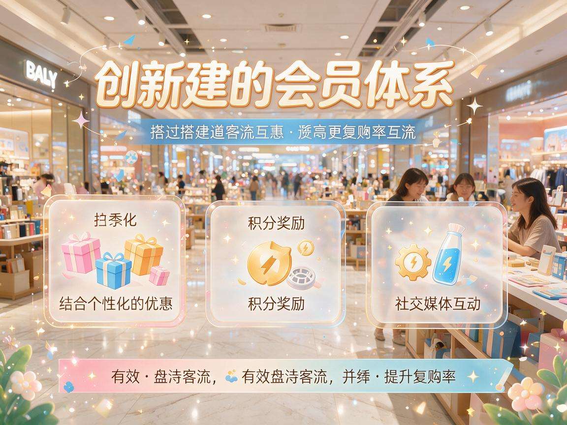 线下店会员体系怎么搭建才能真正盘活客流提升复购率