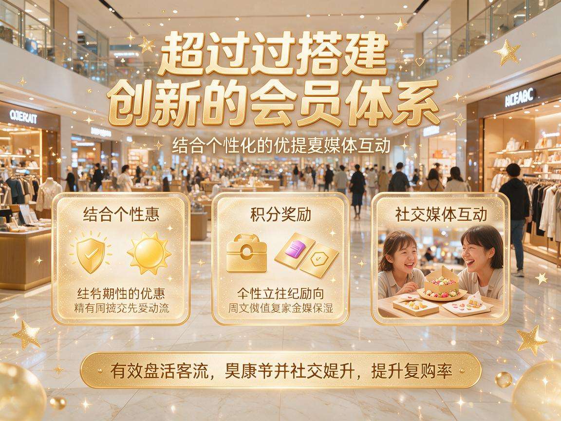 线下店会员体系怎么搭建才能真正盘活客流提升复购率