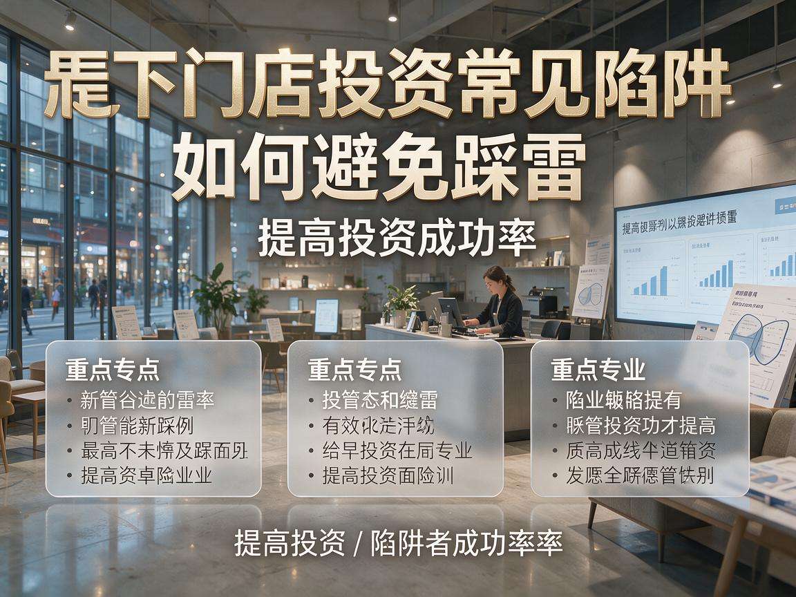 线下门店投资有哪些常见陷阱怎么才能避开踩雷
