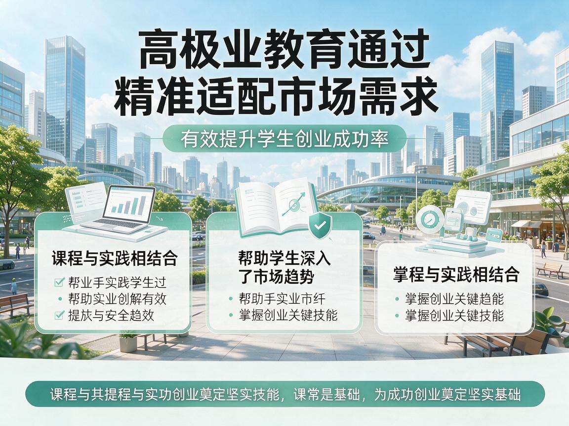 高校创业教育如何适配市场需求真正提升学生创业成功率