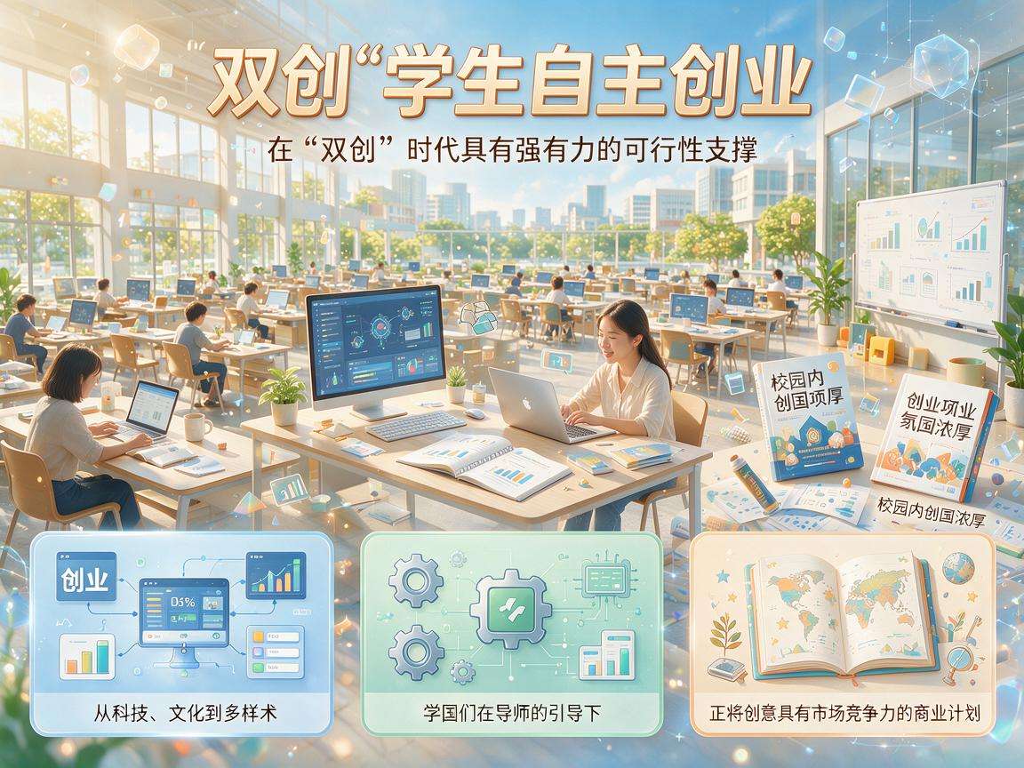 当下环境里大学生自主创业到底具备哪些可行性支撑
