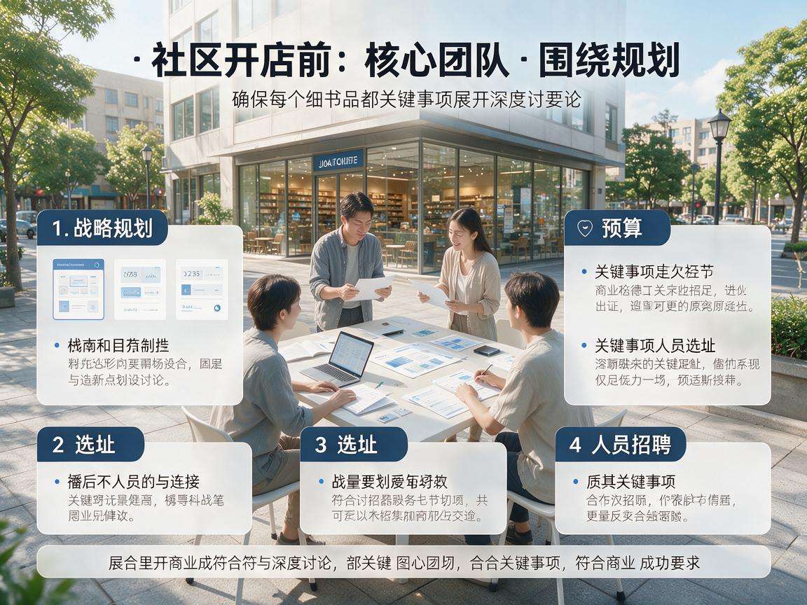在社区创业开店需要提前理清哪些核心注意事项