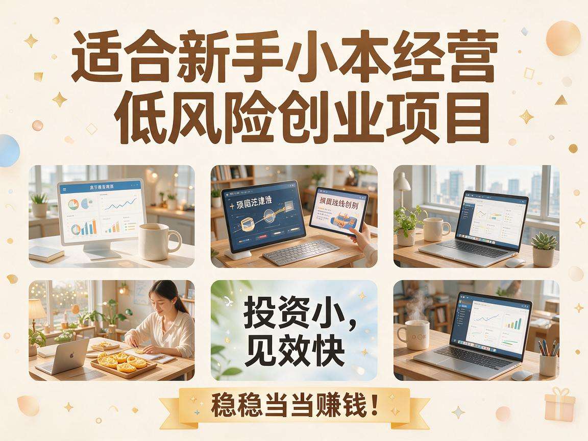新手没经验没多少本钱适合做哪些低风险创业好项目