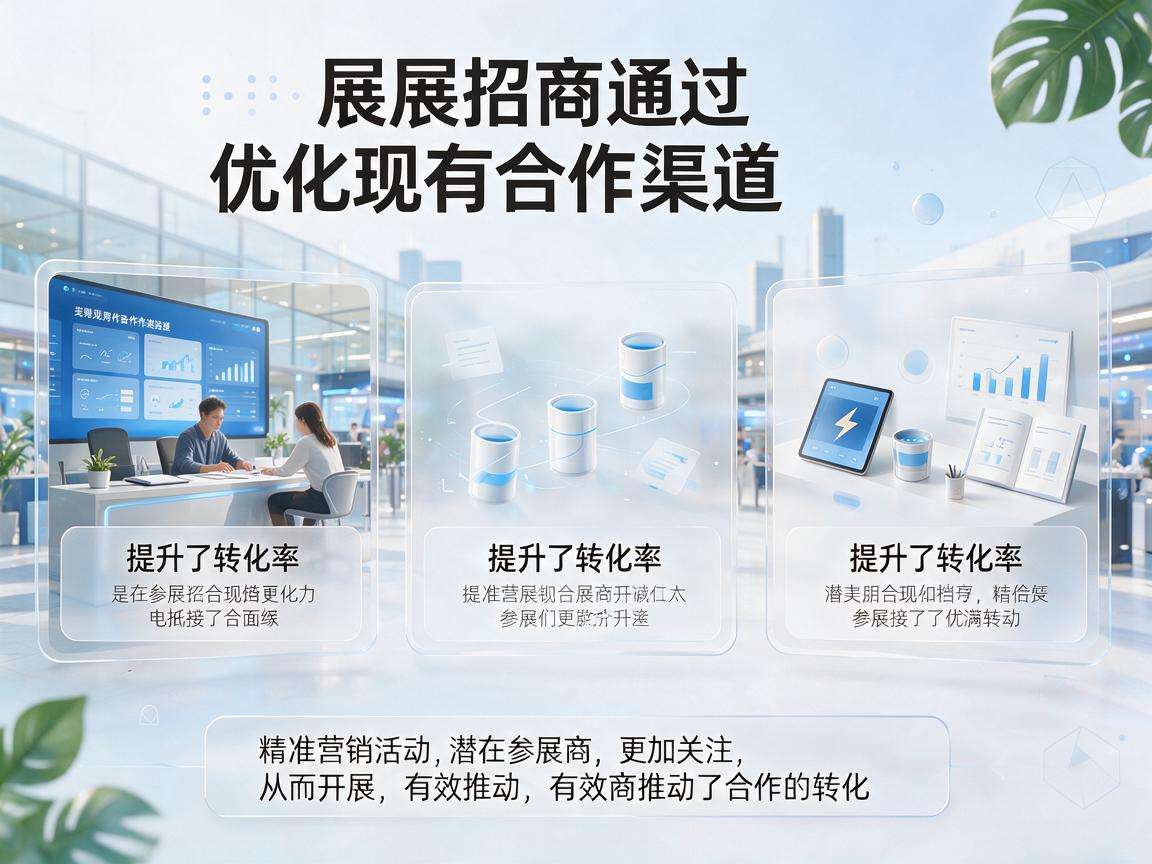 会展招商想要提升转化率该如何优化现有合作渠道