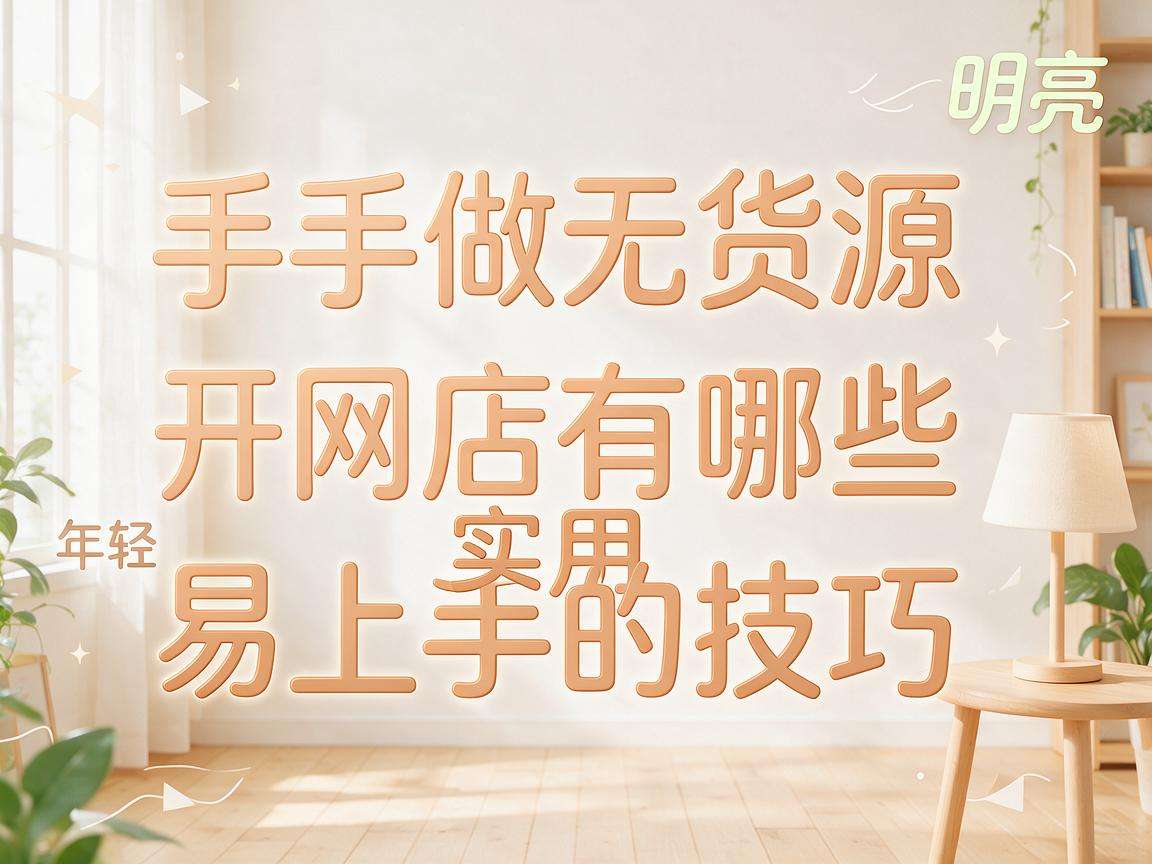 新手做无货源开网店有哪些实用易上手的技巧