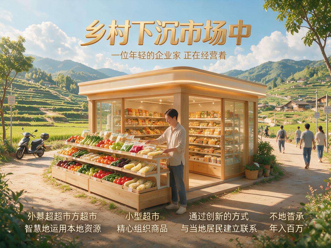 下沉市场里的小生意如何做出年入百万的创业成绩