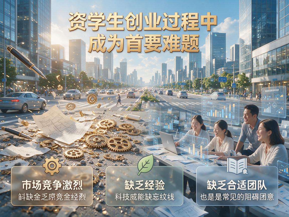 当下大学生创业过程中存在哪些较为突出的阻碍因素