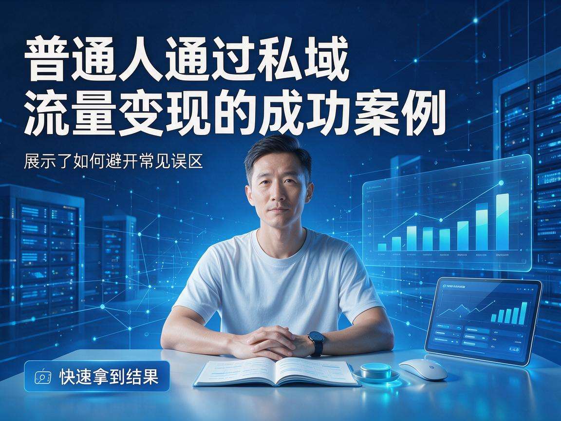普通人做私域流量变现怎么才能避开常见误区快速拿到结果