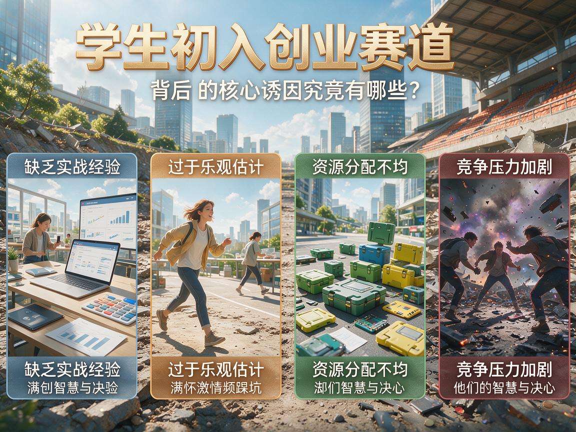 大学生初入创业赛道频踩坑背后核心诱因有哪些