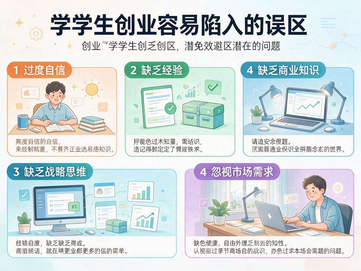 大学生创业容易踩的误区都有哪些你知道吗