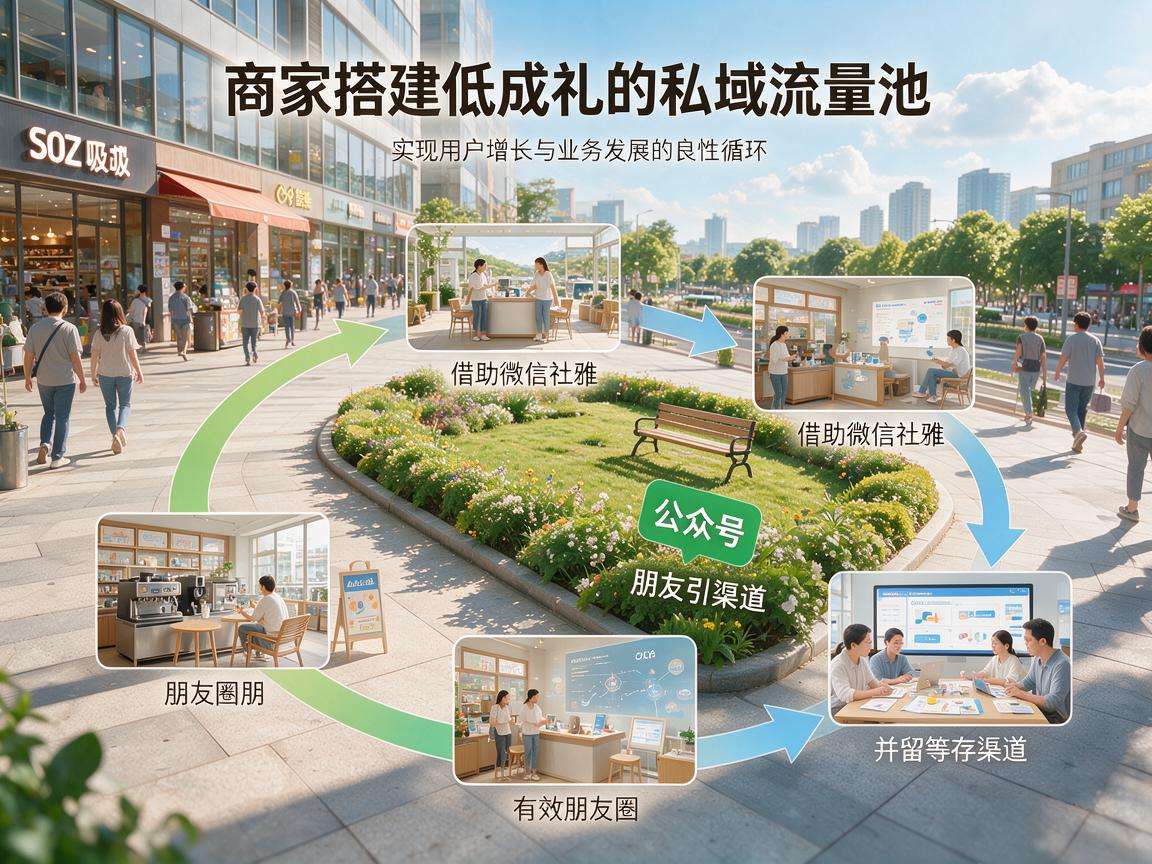 小商家怎么低成本实现私域流量获取还能保证用户留存