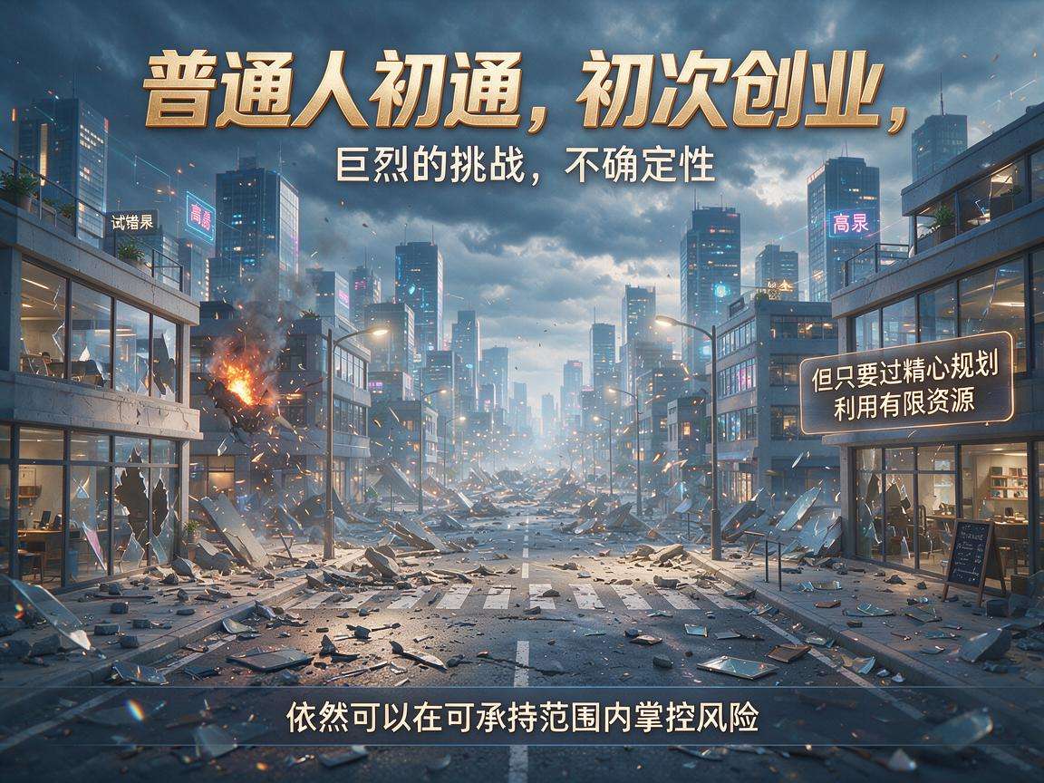 普通人初次创业如何把试错成本控制在可承受范围内