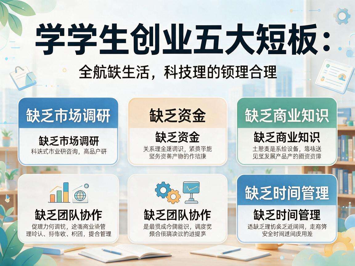 大学生创业常见短板有哪些该怎么针对性补齐