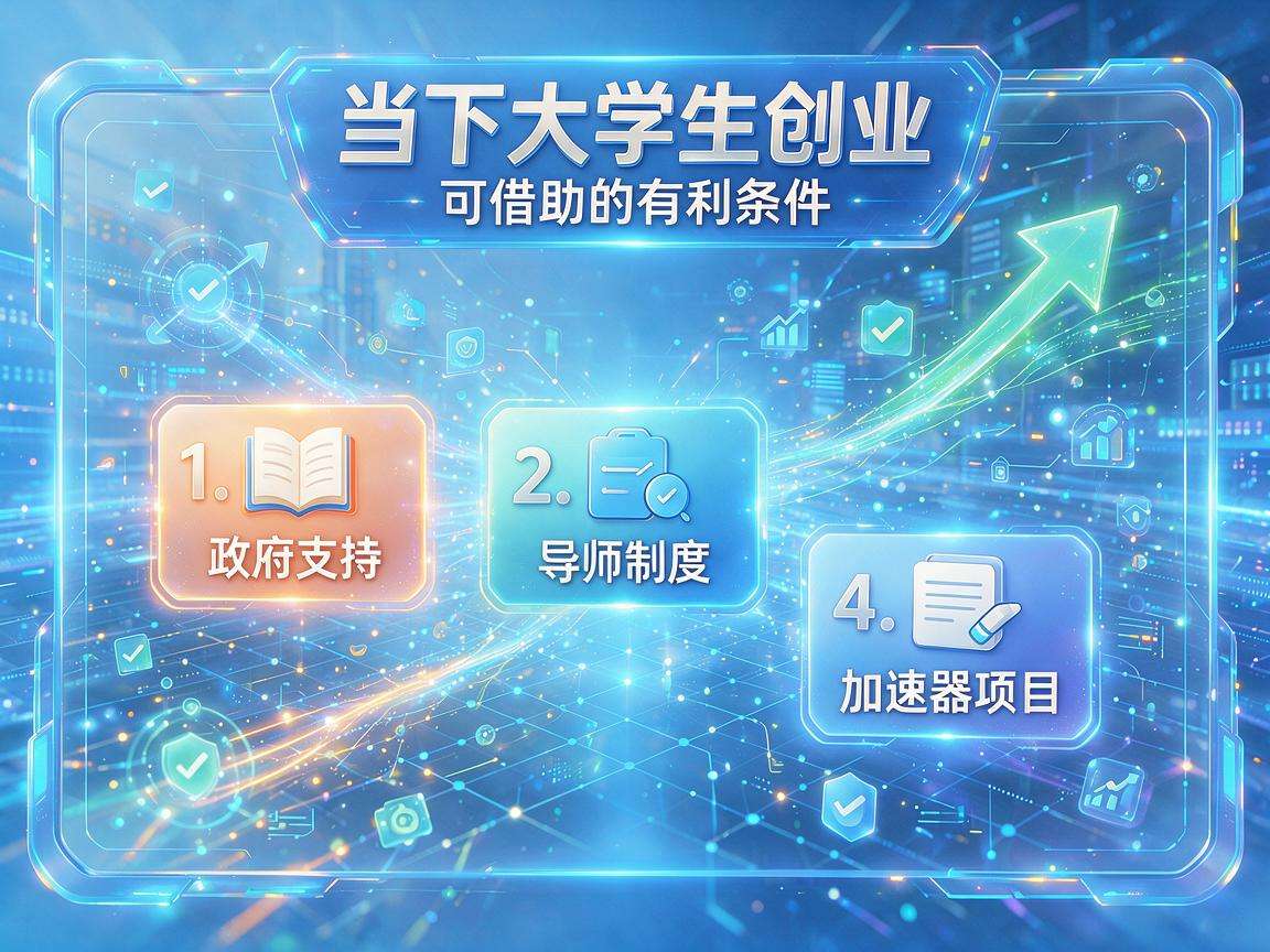 当下大学生创业可借助的有利条件都有哪些