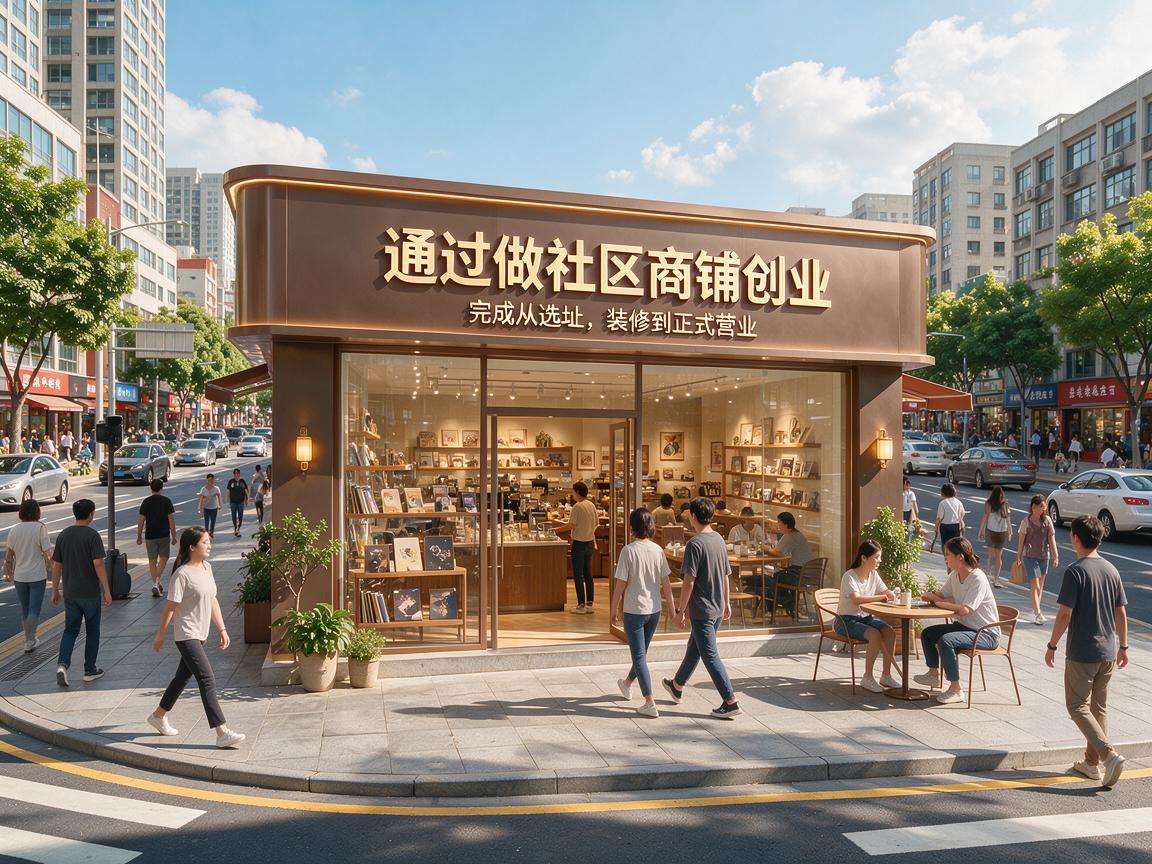 普通人想做社区商铺创业需要走哪些完整流程