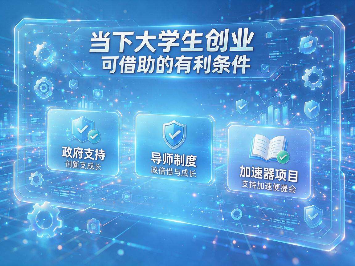 当下大学生创业可借助的有利条件都有哪些