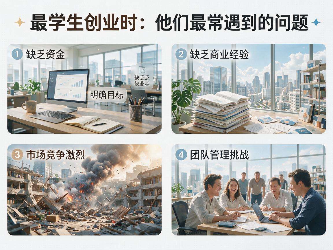 大学生创业路上容易遇到的常见问题都有哪些