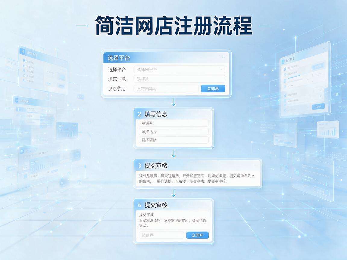 个人网店注册流程具体步骤都有哪些