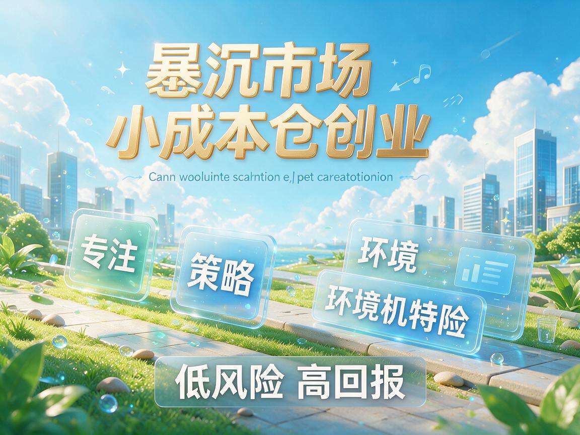 下沉市场小成本创业真的能做到低风险高回报吗