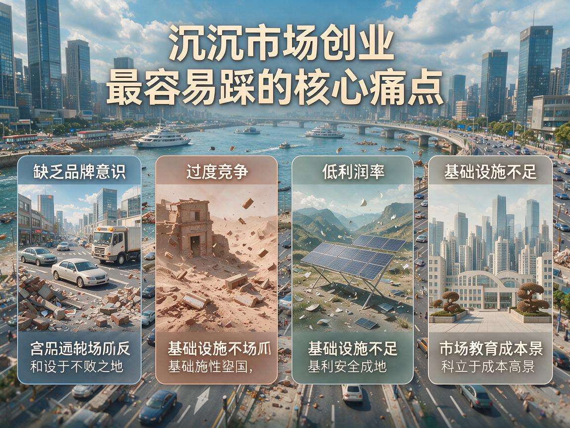 下沉市场创业最容易踩的核心痛点都有哪些