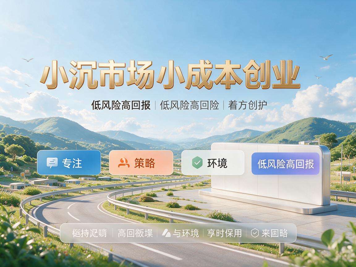 下沉市场小成本创业真的能做到低风险高回报吗