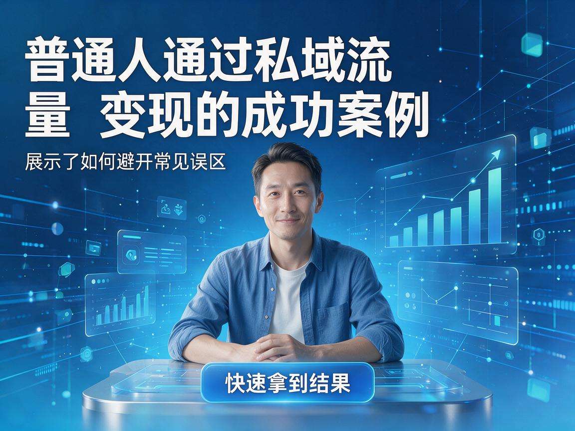 普通人做私域流量变现怎么才能避开常见误区快速拿到结果