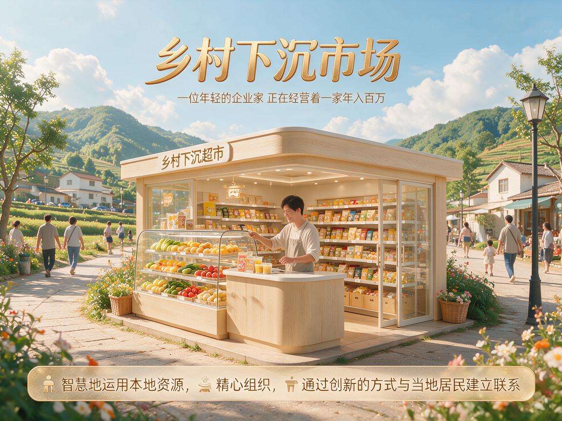 下沉市场里的小生意如何做出年入百万的创业成绩
