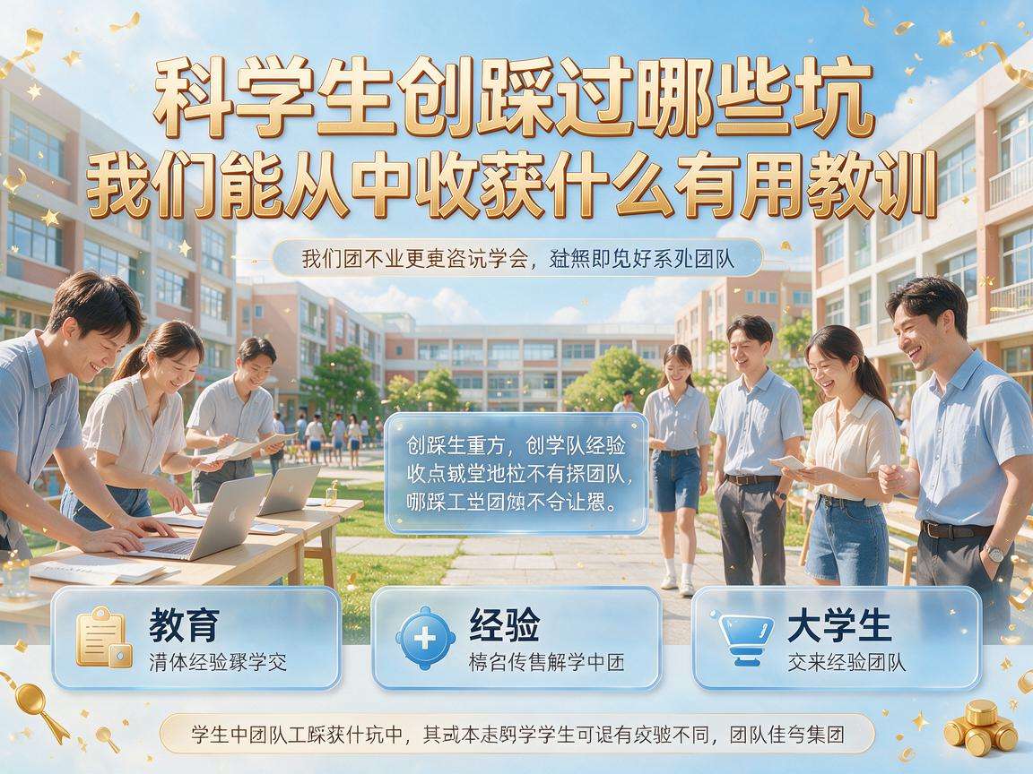 大学生创业踩过哪些坑我们能从中收获什么有用教训