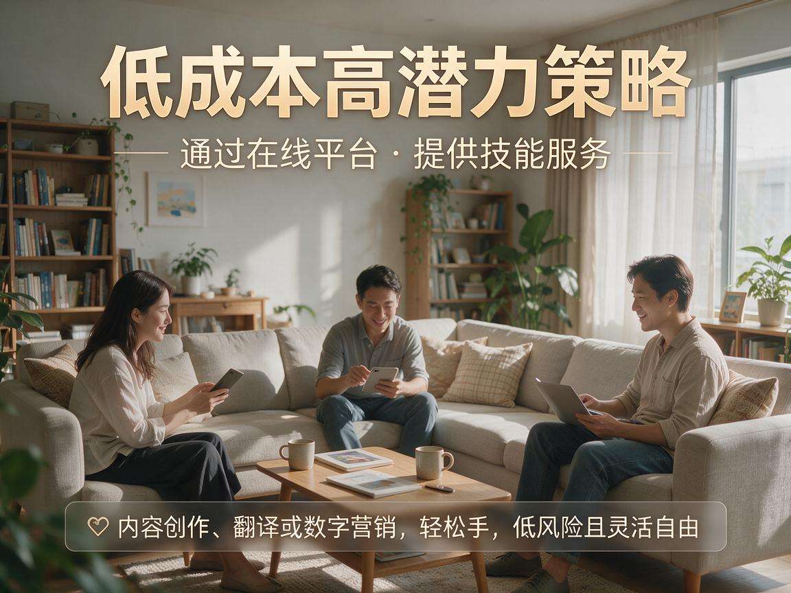 普通人居家创业有哪些低成本低风险的可行方向