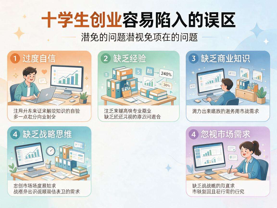 大学生创业容易踩的误区都有哪些你知道吗