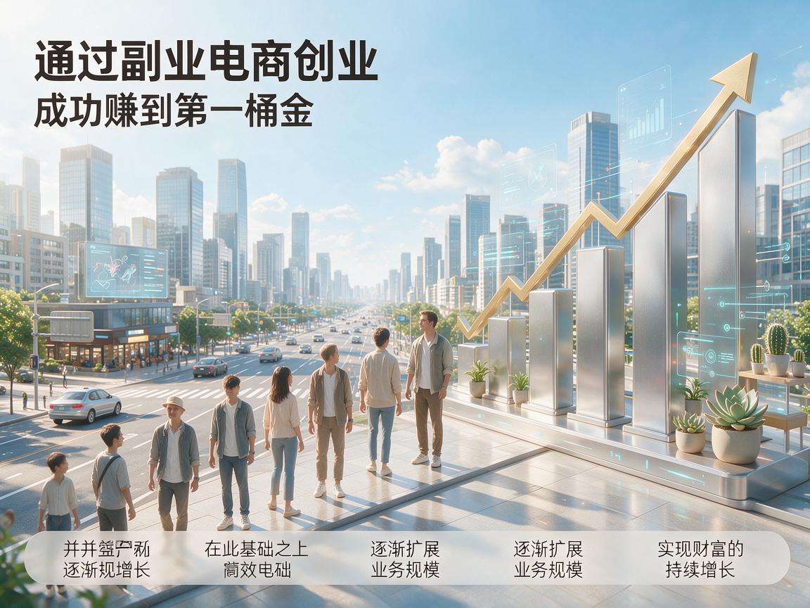 普通人想做副业电商创业真的能赚到第一桶金吗